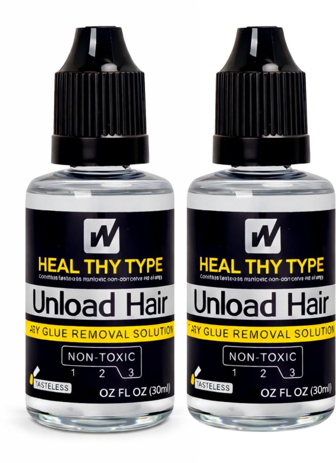 Walker Tape Unload Hair - Dry Glue Removal Solution - 2 stuks - 30 ml - Haarextensions