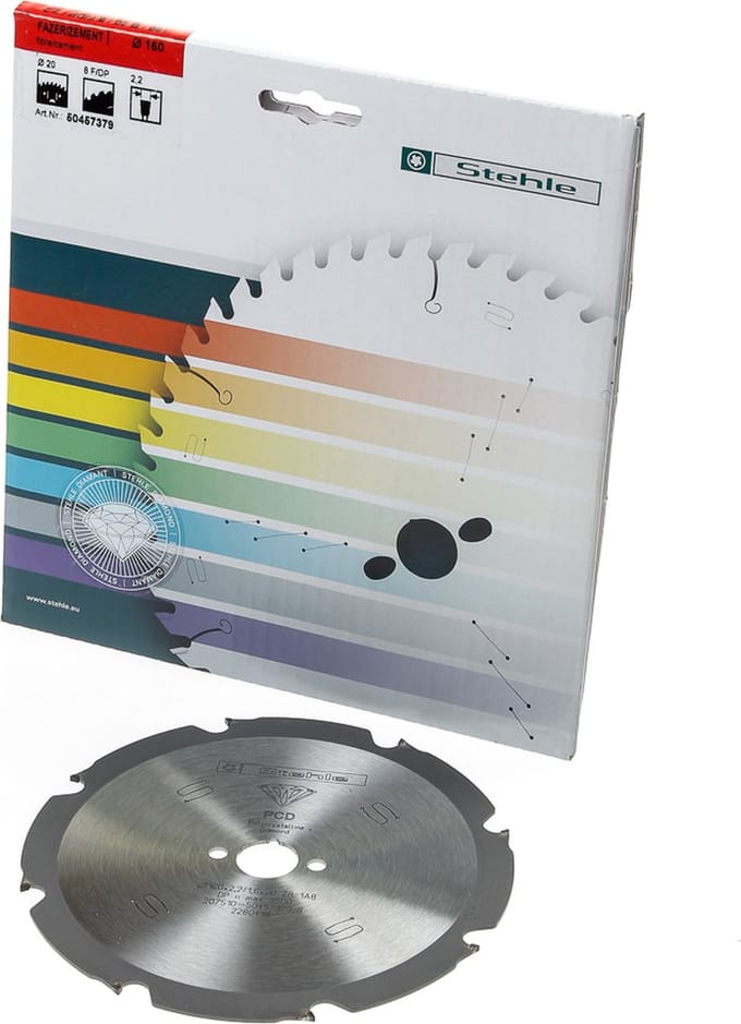 Cirkelzaagblad FiberCement 160x2.2x20 z=8