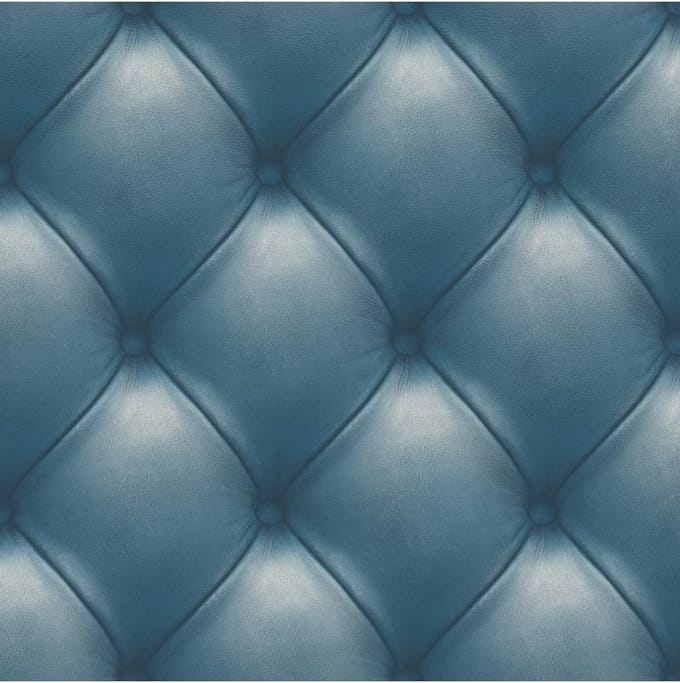 Dutch Wallcoverings vliesbehang kapiton - blauw