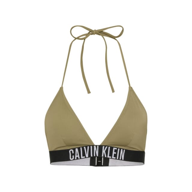 Calvin Klein Triangle RP Bikinitop dames Groen S/36