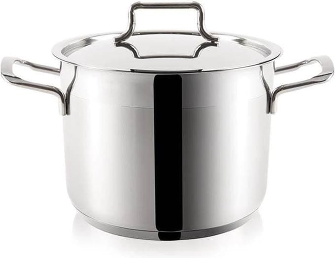 Kookpan Edelstaal met Deksel ANETT 22 cm, 6,5 l - Kookpot - Soeppan