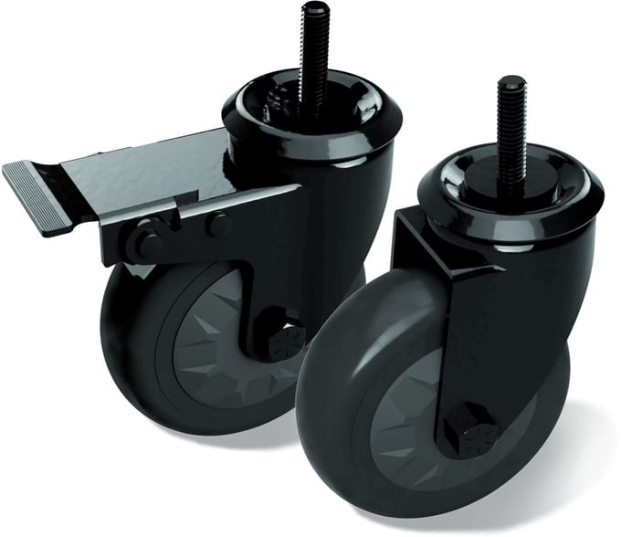 Big Green Egg Caster Kit - Wielenset