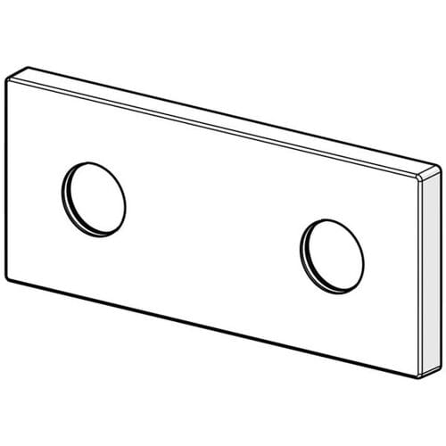 HANSA Rozet HANSA 59913708 175x75 mm Chroom, 59913708