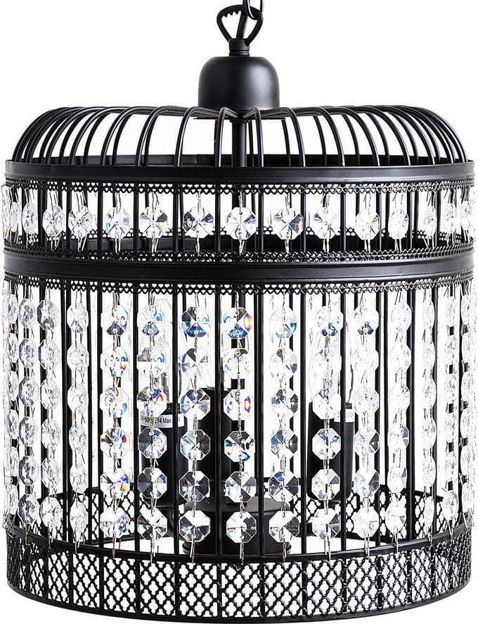 CELON - Hanglamp - Zwart - IJzer
