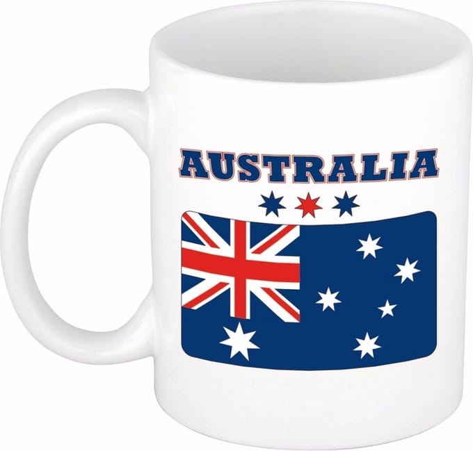 Beker / mok Australische vlag 300 ml
