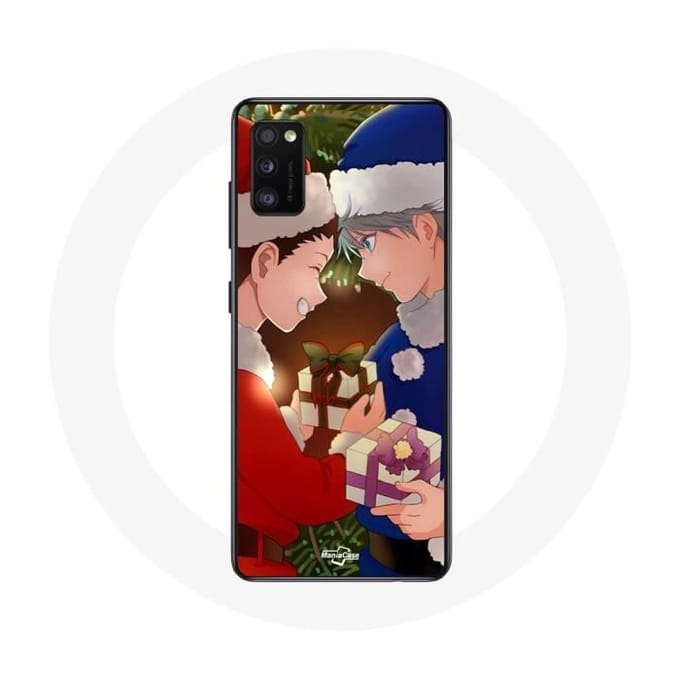 Coque pour Oppo A16 Hunter x Hunter Gon Freecss et Killua Zoldyck Christmas Day Anime Manga