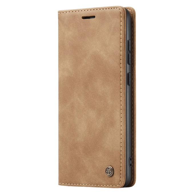 Caseme Samsung S23 FE Business Bookcase Hoesje Bruin