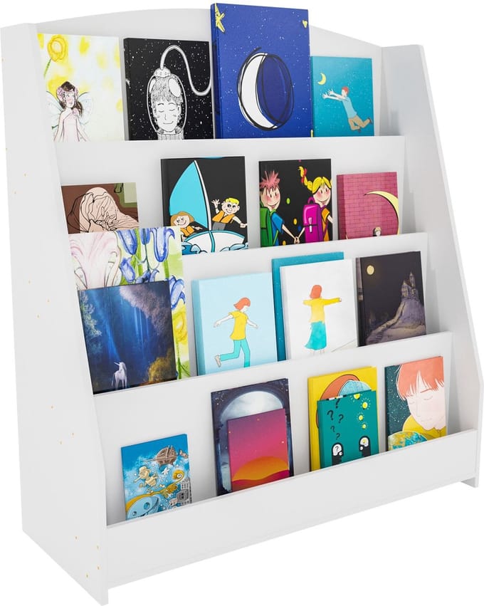 CLP Melfa Boekenkast - Boekenrek - Kind - Kinderkamer - 80 cm