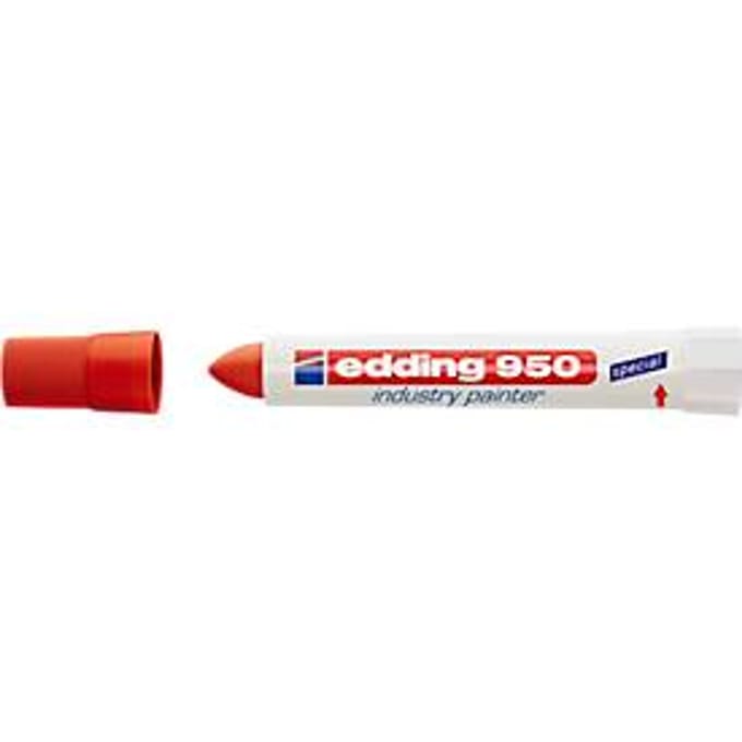 Markeerstift Edding 950 Special Rood (10 Stuks)