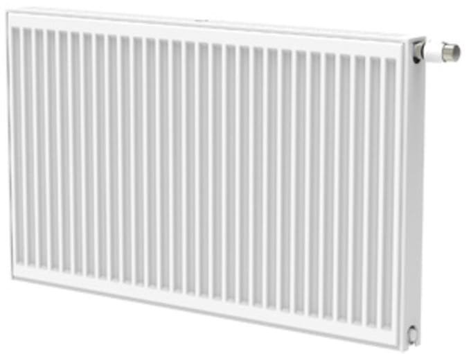 STELRAD BEL8 T22 paneelradiator 400x2400mm - Wit - 8 aansluitingen - Middenaansluiting - 2988W