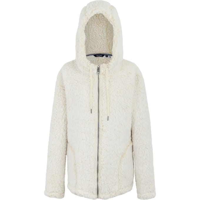 Orielle fluffy isolerend fleece vest met capuchon voor dames