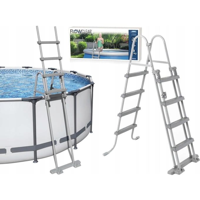 Bestway Zwembadladder 4 treden Flowclear 122 cm 58331