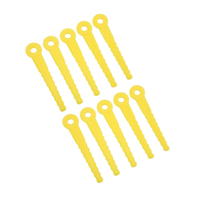 50 stuks Grasmaaier Plastic Mes 8mm Grasmaaier Trimmer Snijkop ABS L100 Set Kit
