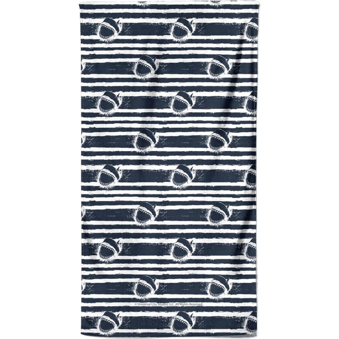 Jaws Stripes Beach Towel