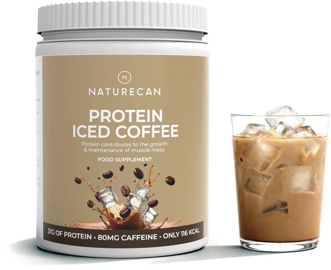 Naturecan Eiwit koffie - Caramel Macchiato - 1000 g - 21 g Eiwit per Portie