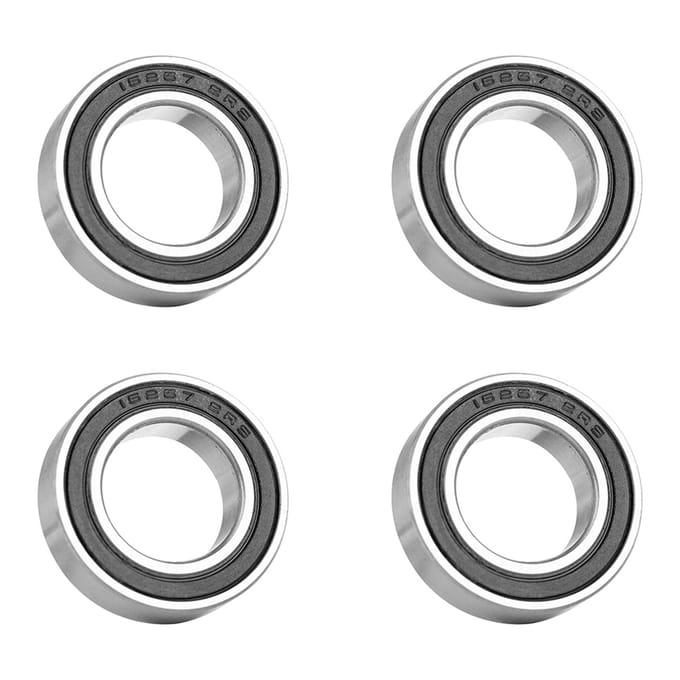 4 stuks 152672RS Rubber afgedichte diepgroefkogellager 15x26x7 mm