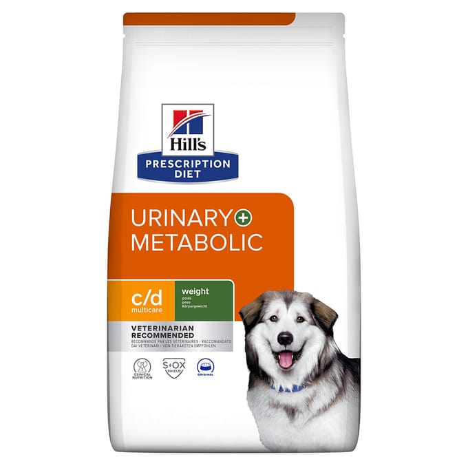 2x12kg c/d Multicare Urinary Care + Metabolic Hill's Prescription Diet Hondenvoer