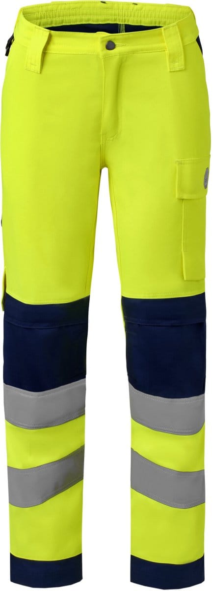 HAVEP Werkbroek Dames High Visibility+ 80620 - Fluo Geel/Marine - D40