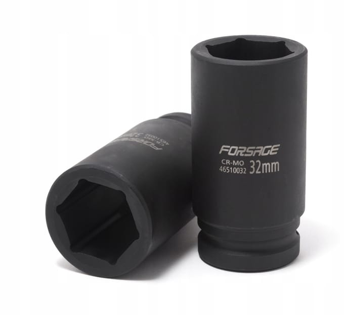 Forsage - Diepe Dopsleutel - 3/4" 21mm - CrMo Staal - Zeskantig