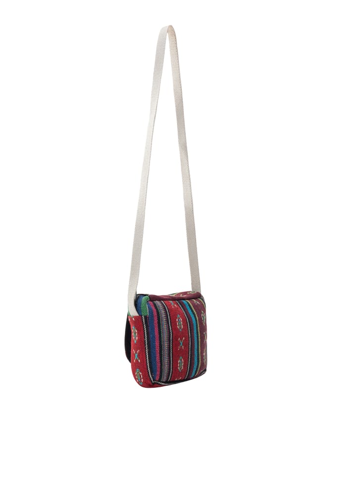 Dreimaster schoudertas Dames Rood Veelkleurig