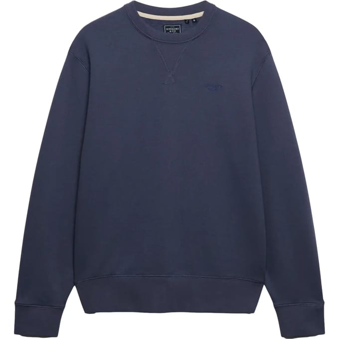 Sweater met logo Superdry Essential Stacked