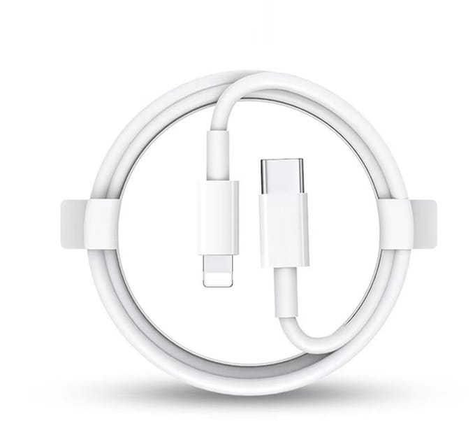 USB C to Lightning Kabel - 1M - Wit - Oplader Kabel Geschikt Voor iPhone 14/13/12/11 Pro Max/XS MAX/XR/XS/X/8/7/Plus/6S