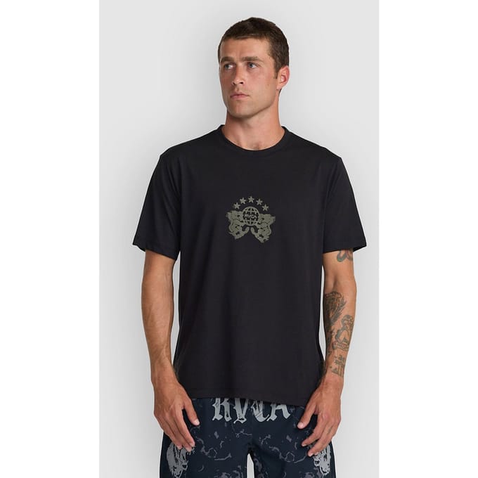 RVCA Pressed T-Shirt zwart