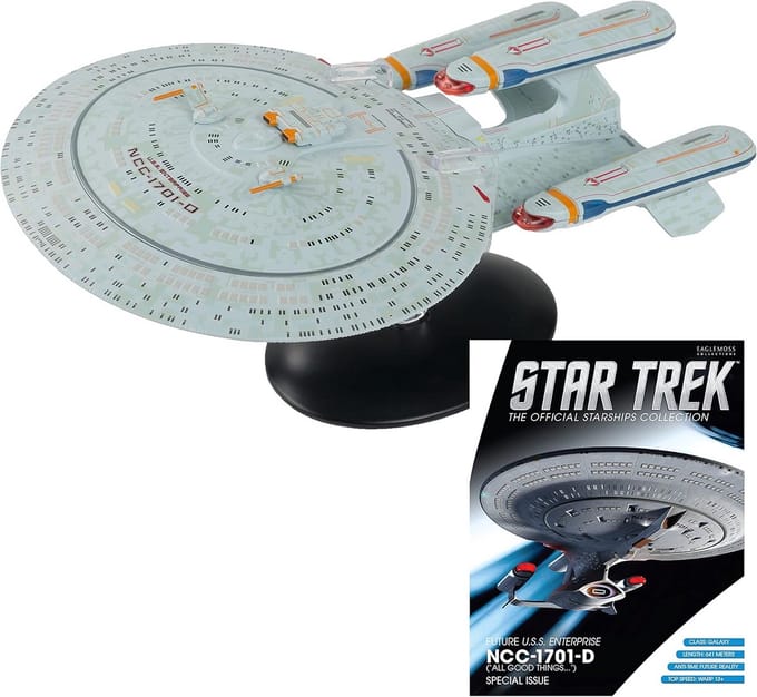 Star Trek Enterprise NCC-1701-D Model Schip Collectie - Gedetailleerd Speelgoedfiguur