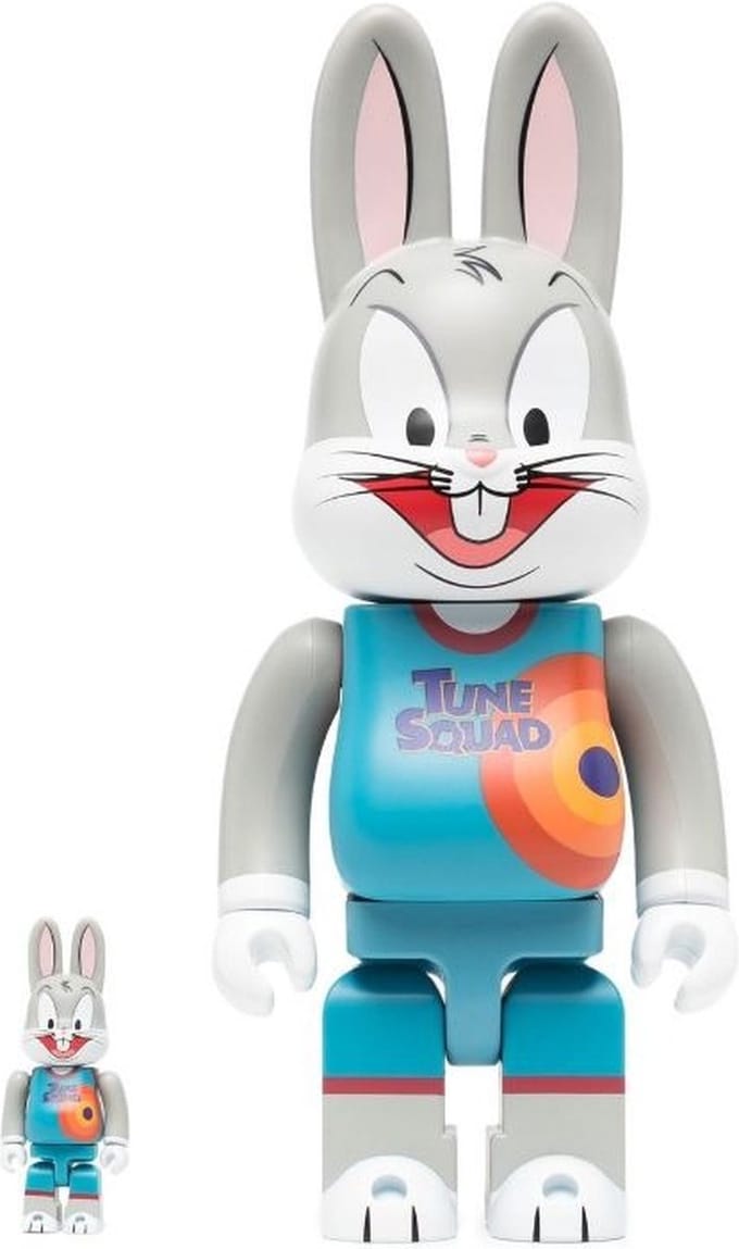 400% & 100% Rabbrick set - Bugs Bunny (Space Jam)