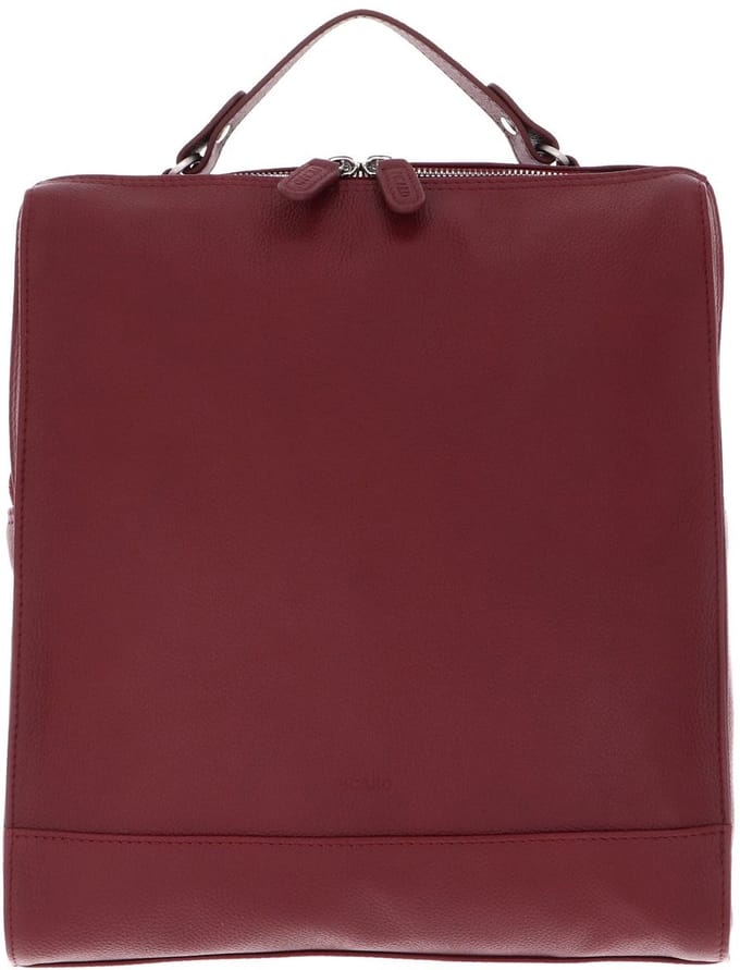 PICARD Leren vrijetijdsrugzak rugzak Luis Backpack Rot donkerrood