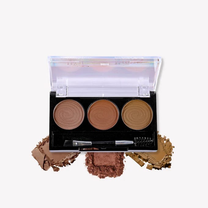 Romantic Beauty - Brows Powder - 02 Natural Brown - Wenkbrauwpoeder - 3 g