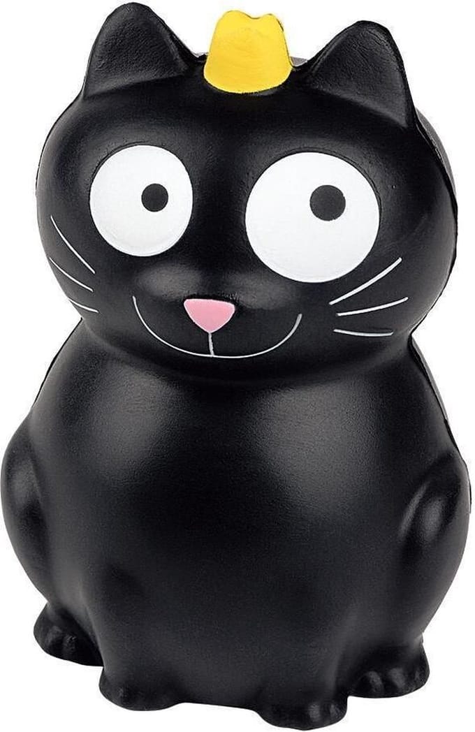 Ed the Cat Anti Stress knijpfiguur - Stressbal