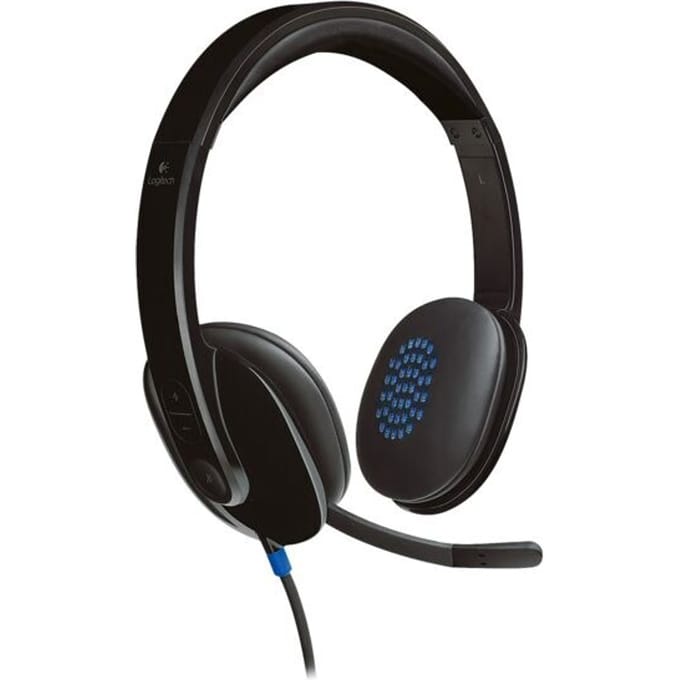 Logitech H540 On Ear headset Kabel Stereo Zwart Ruisonderdrukking (microfoon) Computer