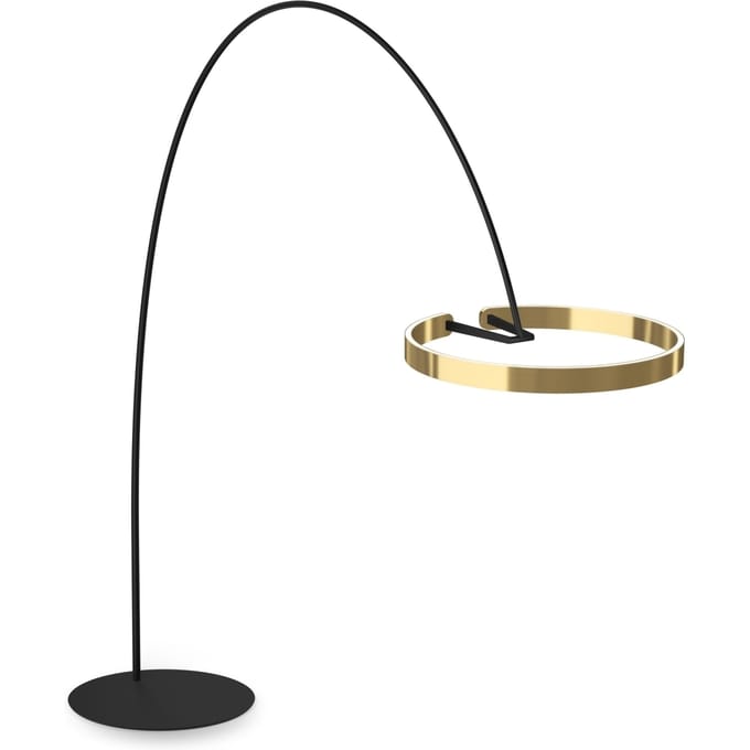Occhio - Mito Largo Vloerlamp - brons - zwart