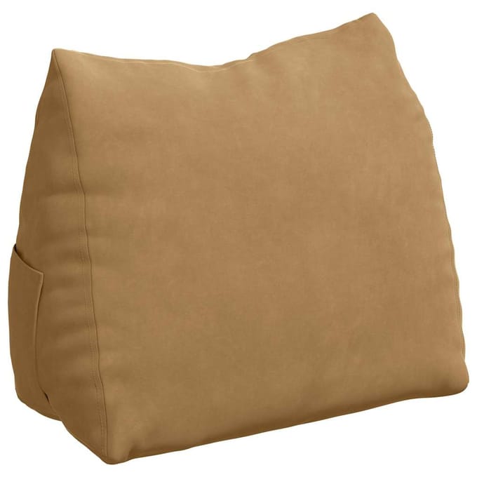 vidaXL - Rugkussen - Bruin - 60 - x - 20 - x - 50 - cm - Corduroy - stof