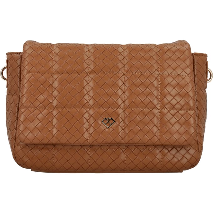 Faina Handtas Dames roodbruin