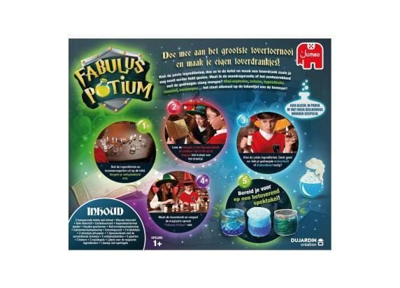 Jumbo - Fabulus Potium - Experimenten voor kinderen vanaf 8 jaar - Scheikunde set - Educatief speelgoed