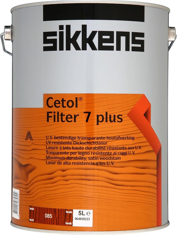 Sikkens Cetol Filter 7 Plus - 085 - Teak - 5 l - 16 m²/l