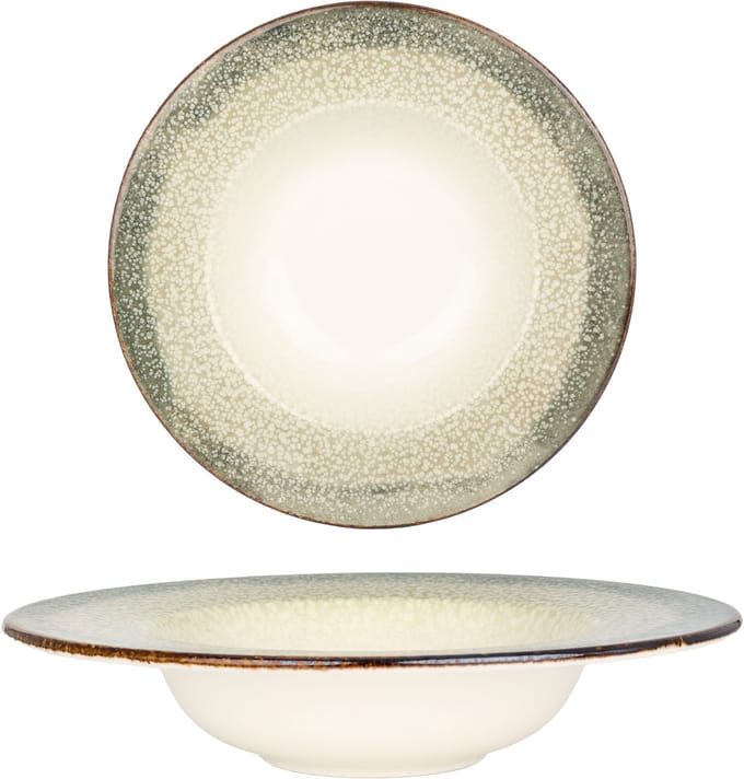 By Bone Pastabord - Spazio - Porselein - 25 cm (400cc) - set van 2