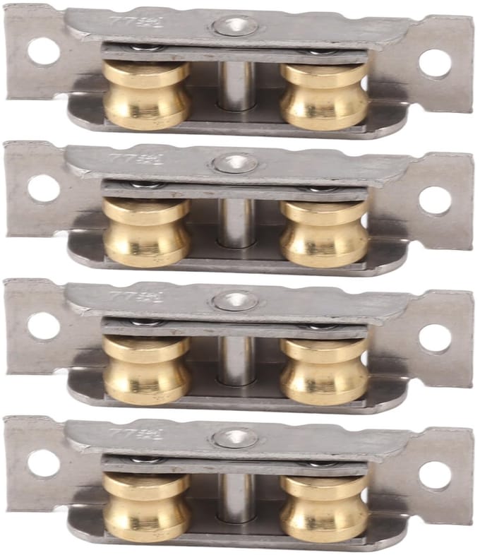 NTH products - 4-delige Schuifdeur Rolmontage Wielen en Accessoires