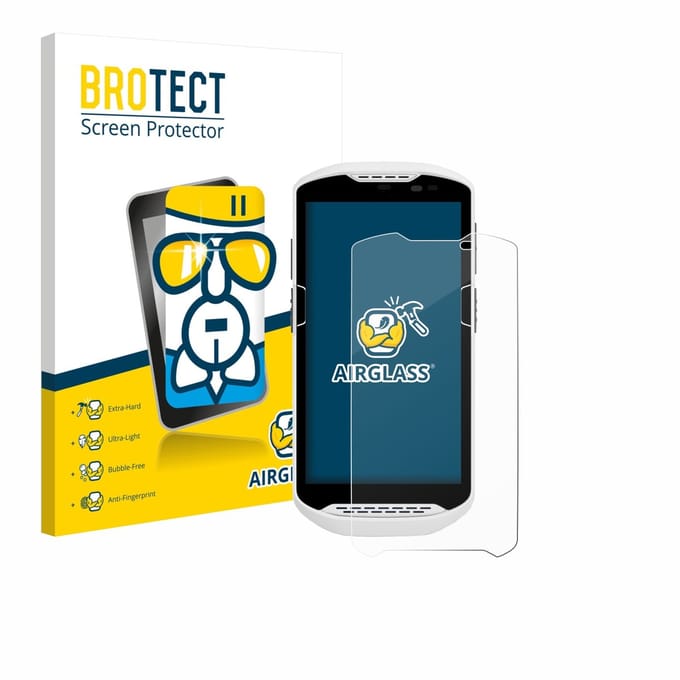 Screenprotector voor Zebra TC57ax Beschermglas transparant
