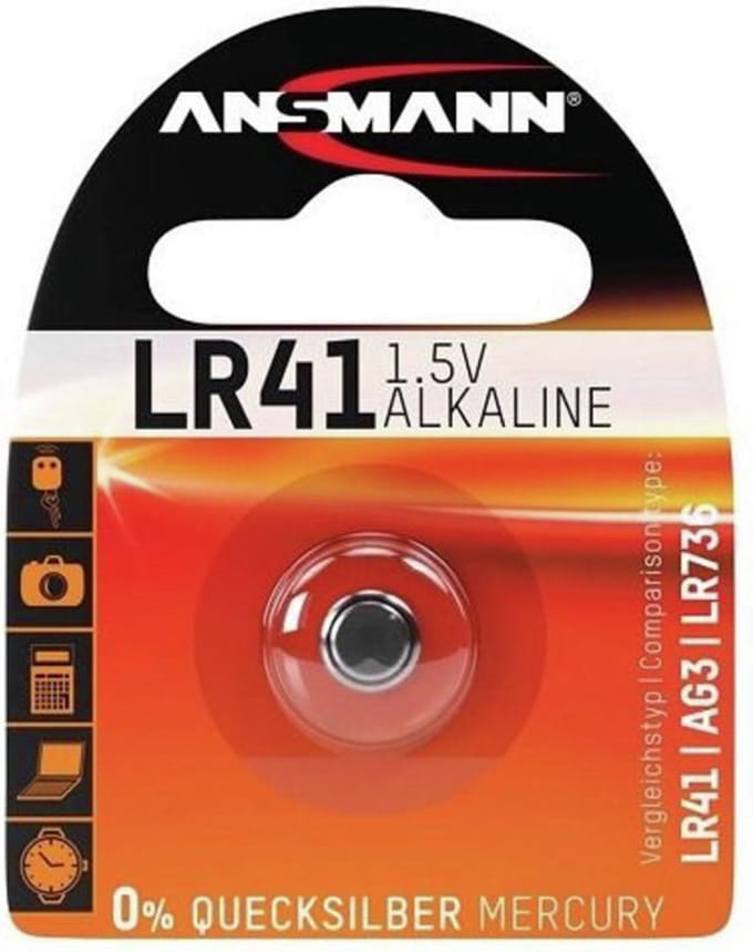 Ansmann LR41 knoopcel