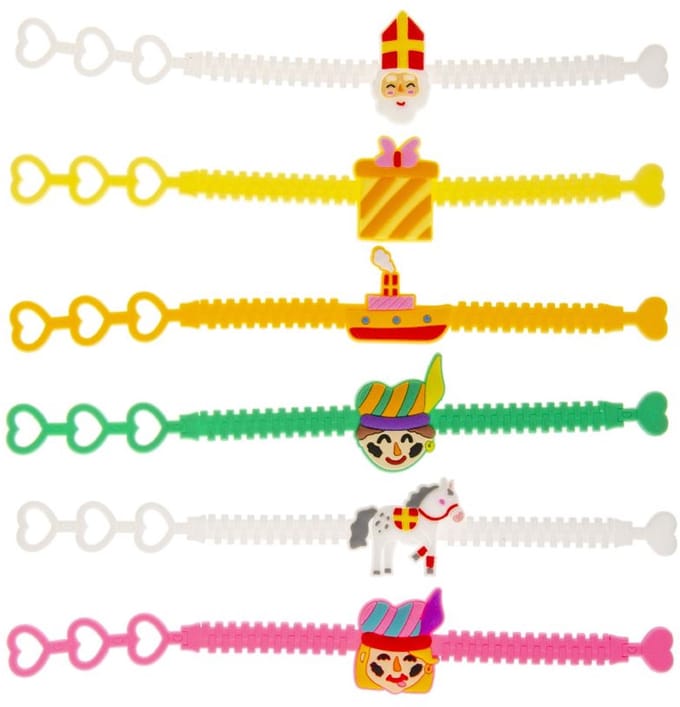 Duckiez Armband Sinterklaas - 12 stuks