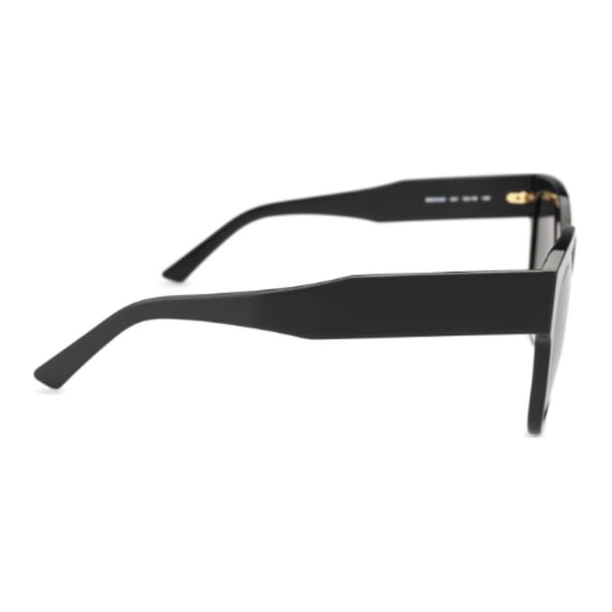 Lunettes de soleil carrées à monture D Balenciaga Lunettes de soleil unisexes Noir BB0056S-001 Basic Packaging-Eyeglass Case,55