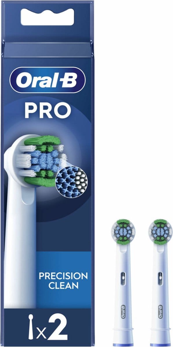 Oral-B Precision Clean PRO - Met CleanMaximiser-technologie - Opzetborstels - 2 Stuks