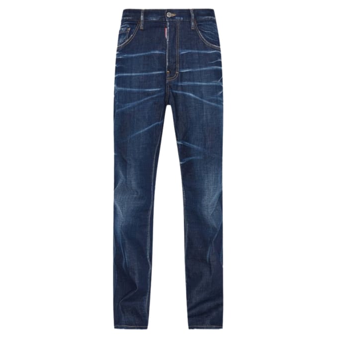 Dsquared2 642 Vervaagde Blauwe Jeans