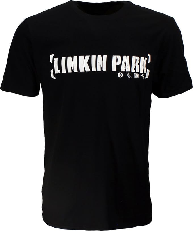 Linkin Park Logo Official Band T-Shirt - Officiële Merchandise - M