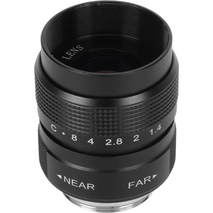 25mm F1.4 CCTV Lens Heldere Efficiënte Lichtgeleiding C-Mount Camera Lens voor Bar Winkel Parkeerplaats Huis