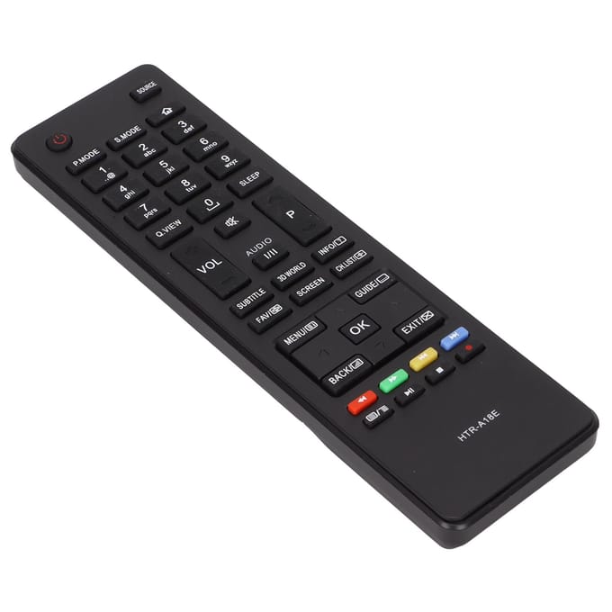 HTRA18E Afstandsbediening Universele Vervangende Afstandsbediening voor Haier LCD TV LE22M600CF LE24M600CF LE28M600C LE32M600C black