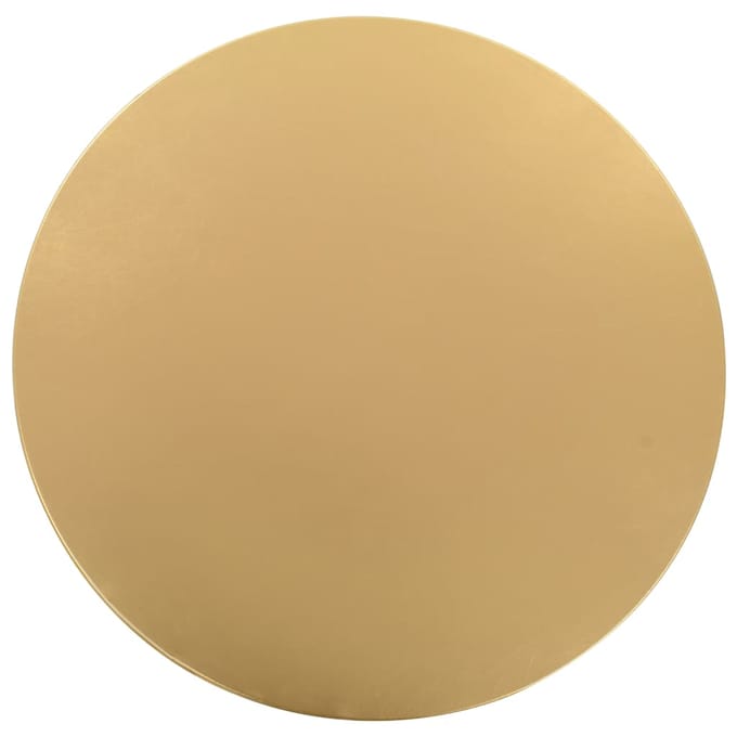 vidaXL - 2 - st - Tafelhoezen - stretch - 60 - cm - goud